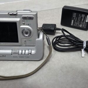 Casio Silver Compact Digital Camera with Charger
